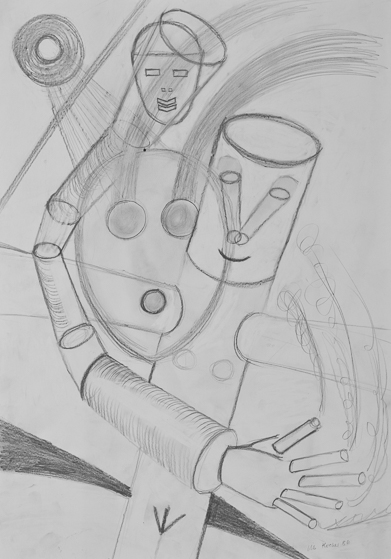0229, Drawing, 1986