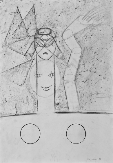 0230, Drawing, 1986