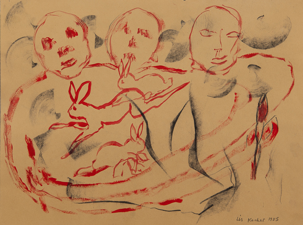 0923, Drei Köpfe, 1985