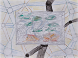 0084, Skizze zu Bildidee, 1995