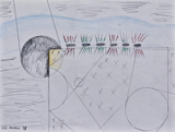 0088, Skizze zu Bildidee, 1995