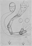 0231, Drawing, 1986