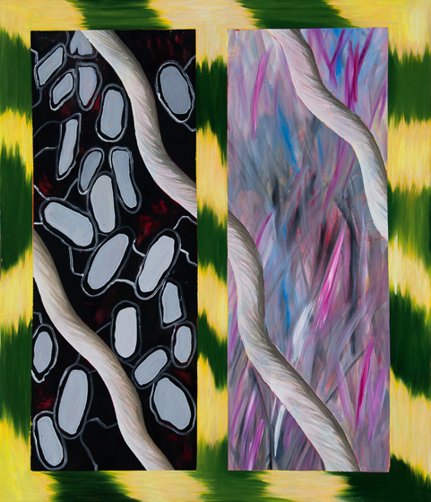Lis Kocher: 0317 (*), untitled, 2000, H.99 x 85 cm. © Paccart Photography