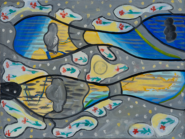 Lis Kocher: 0326 (*), Méteo, 1991, H.46 x 61 cm. © Paccart Photography
