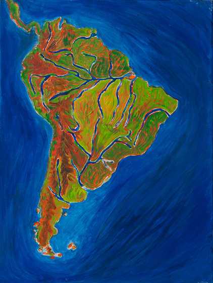 Lis Kocher: 0357 (*), Amérique du sud, 1996, H.61 x 46 cm. © Paccart Photography