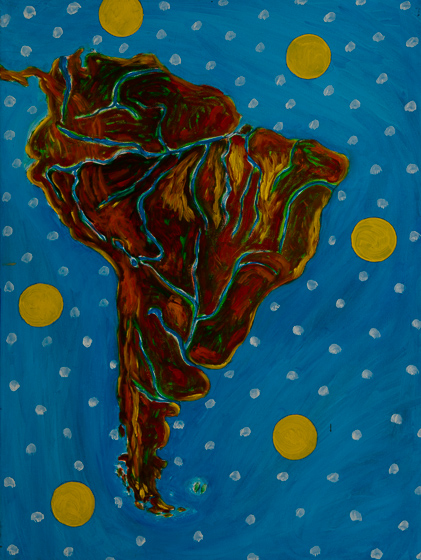 Lis Kocher: 0378 (Artist's collection), Amérique du Sud, 1992, H.61 x 46 cm. © Paccart Photography