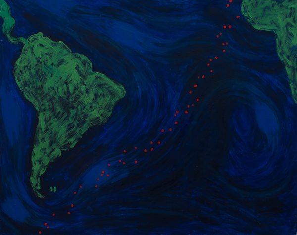 Lis Kocher: 0380 (*), Atlántico, 1993, H.73 x 92 cm. © Paccart Photography